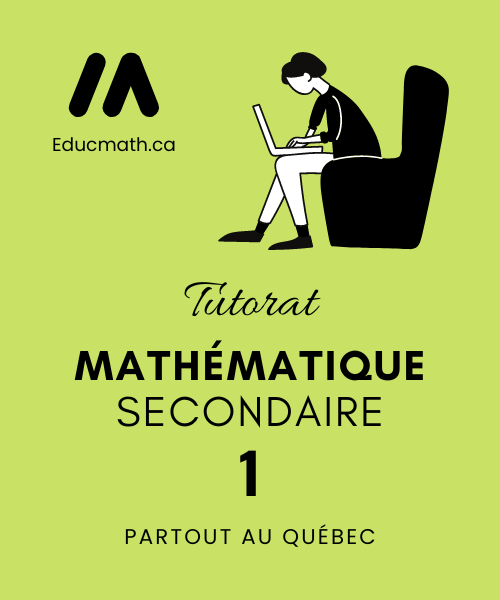 Tutorat-Mathématiques-Secondaire-1