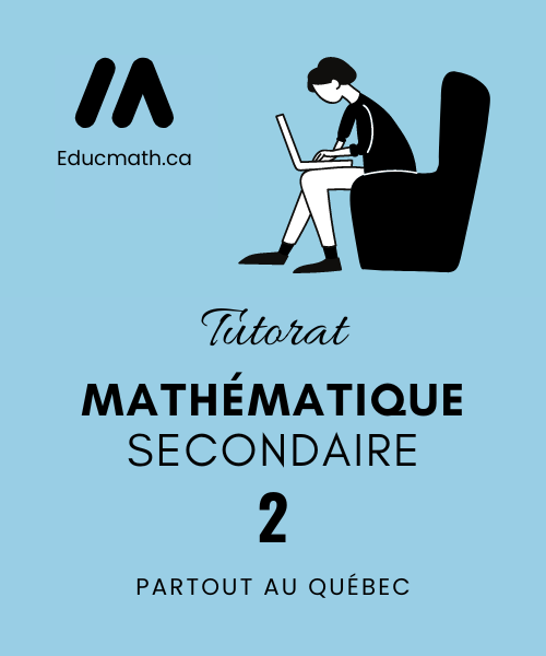 Tutorat-Mathématiques-Secondaire-2