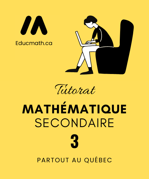 Tutorat-Mathématiques-Secondaire-3